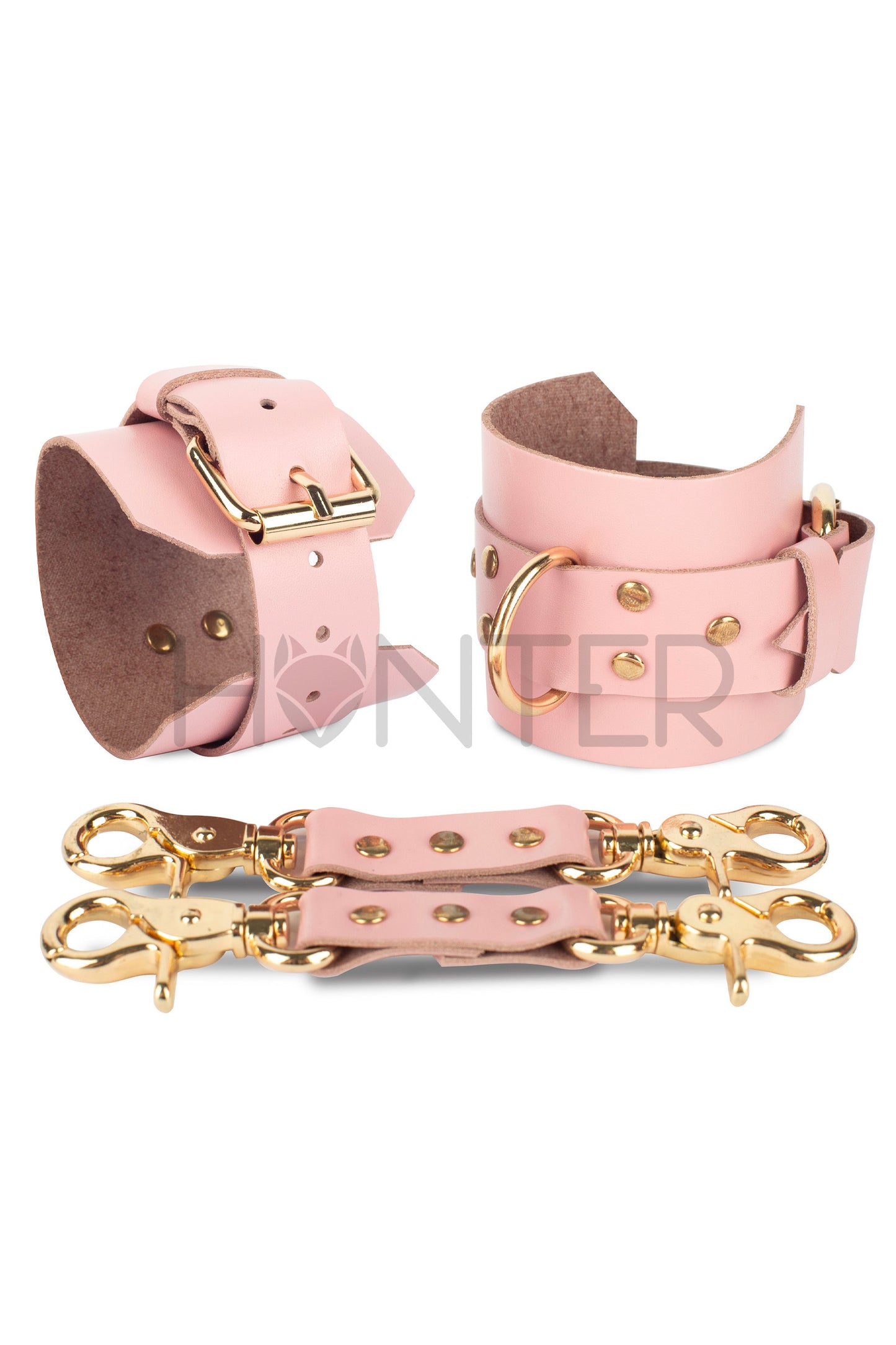 Leather Bondage Hand & Ankle Cuffs