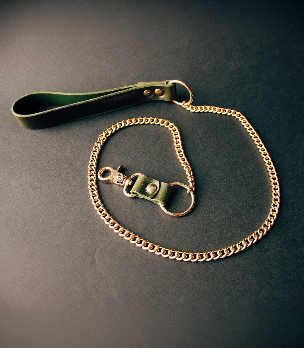 Leather Collar and Leash #1