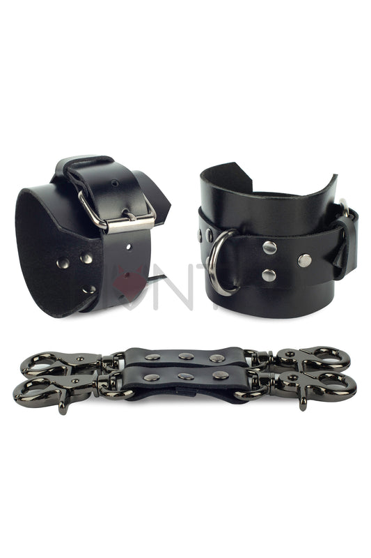 Leather Bondage Hand & Ankle Cuffs