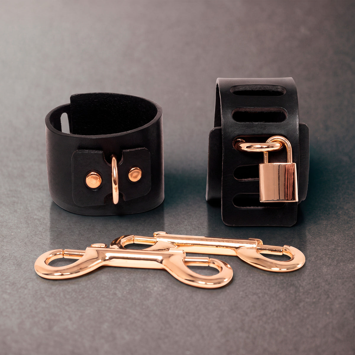 Lockable Handcuffs with Padlocks