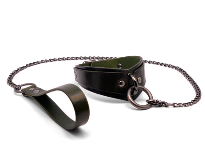 Leather Collar and Leash #2