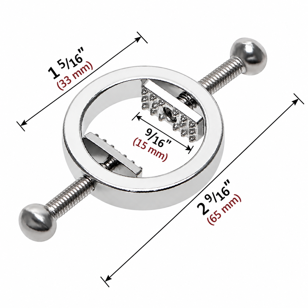 Spiked Nipple Clamps