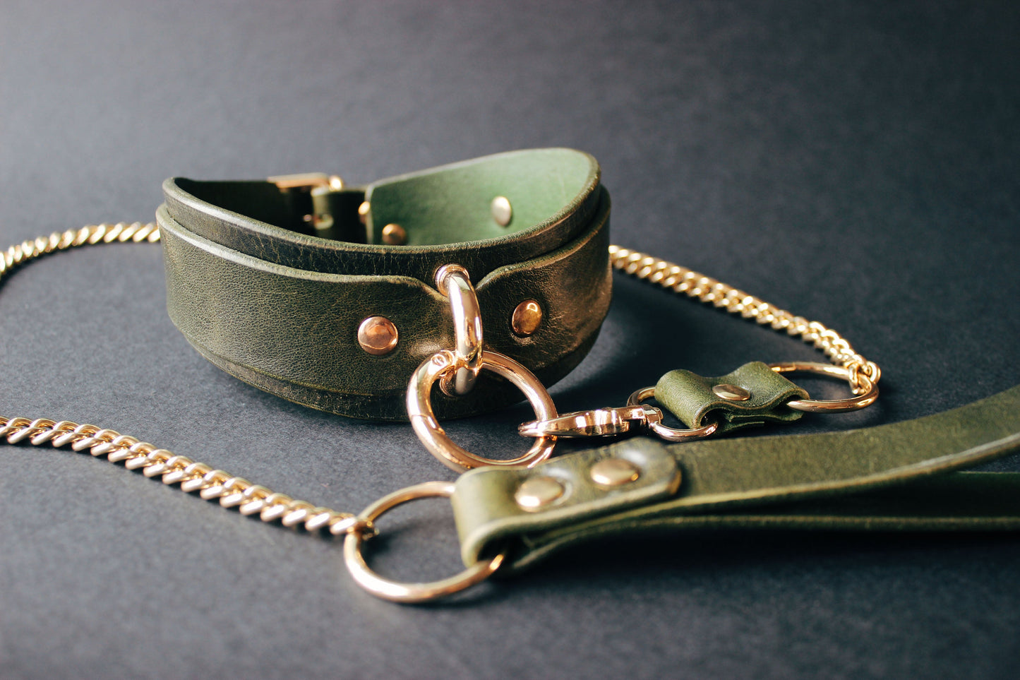 "Wave" Collar and Leash — Basic Set