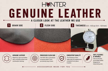 Custom Leather Accessory – Made from Your Design