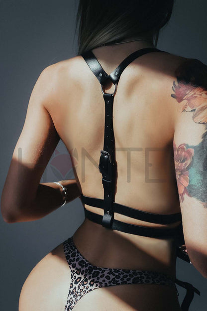 Leather Chest Harness