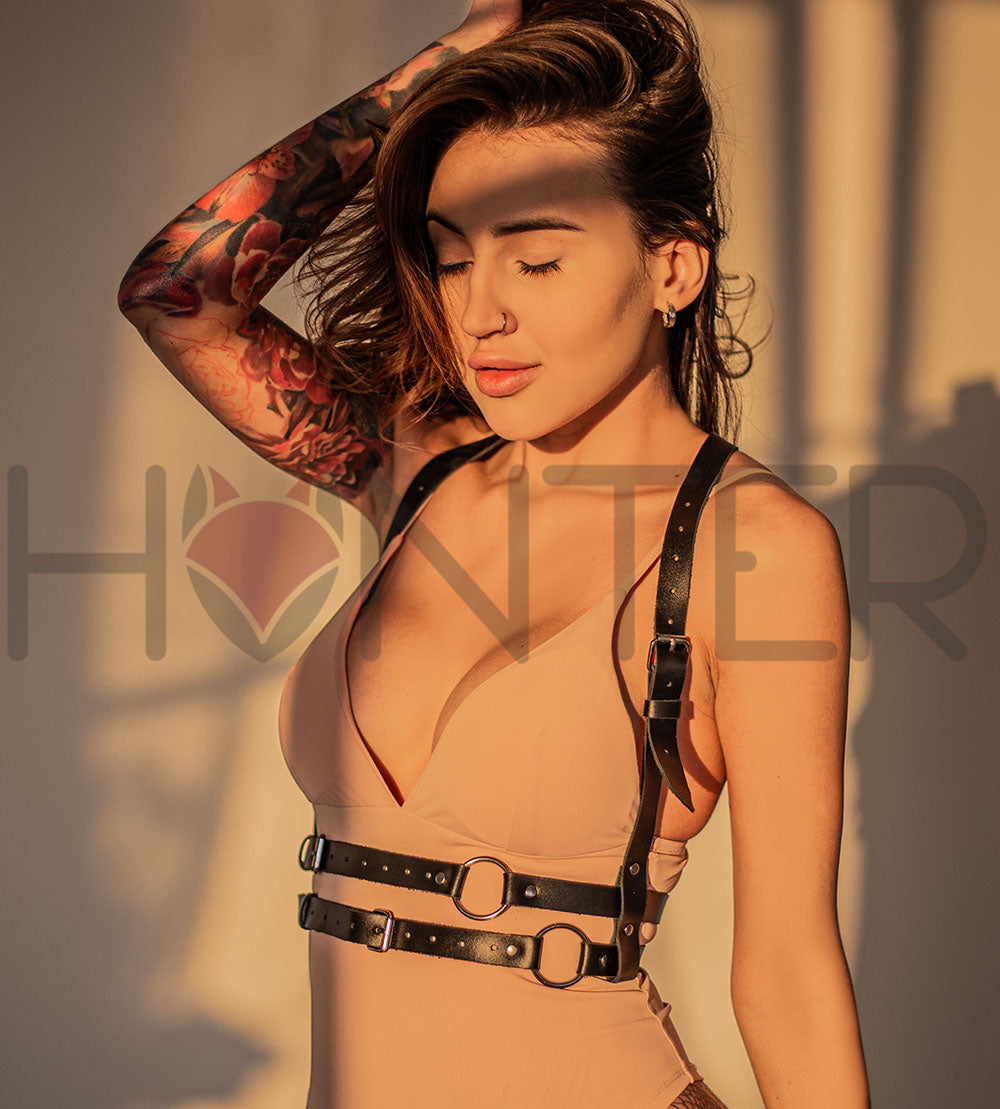 Leather Chest Harness